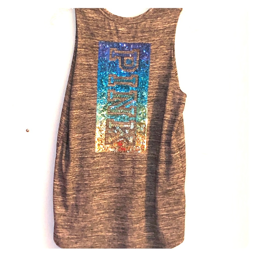 Ombré Sequin Tank  |  Victoria’s Secret PINK